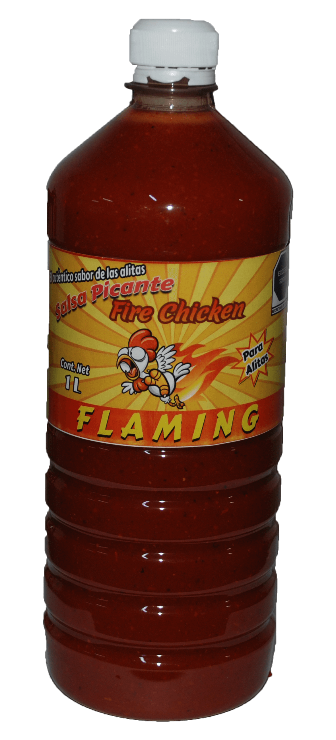 70.Flaming Salsa para alitas litro Flaming